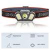 LED Headlight 5 Modes Adjustable IPX4 Waterproof USB Rechargeable Hands-free Lightweight Outdoor Camping Night Running Fishing Headlamp