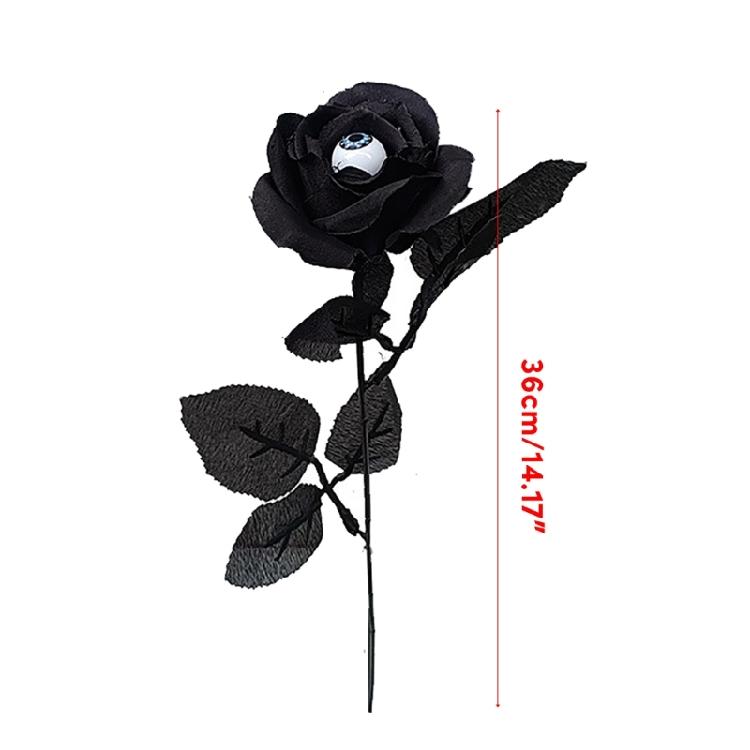 Halloween Artificial Flowers Fake Rose Bouquets for Halloween Decor Rose Flower