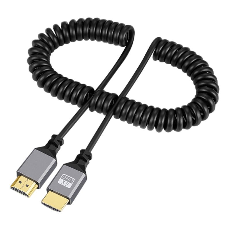 

Spring Line OD4.0 HDMI Male to Male Cable 4K HD Video Transmission Cord As Shown A