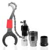 1SET Kit di Attrezzi per Riparazione Bicicletta Riparazione Rimozione Tampone Dentale Asse Centrale Pedivella Rimozione Corona Dentata Mountain Bike Manutenzione Bicicletta