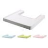 Stable Shockproof Baby Highchair Board Plastic Practical Heighten Edge Baby Dinner Board for Home