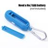 Mini COB LED Keychain Flashlights Outdoor Emergency Light Mini Flashlight Pocket-sized Torch for Camping Hiking