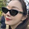 Women's Cat Eye Sunglasses: New Retro High-End, Slimming Square/Round Face Design, Trendy Sun Protection.