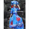 Zhuang Ethnic Dance Performance Costume Set