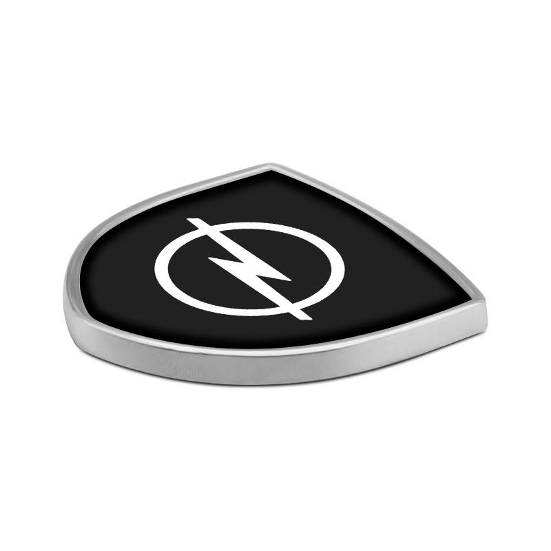 1Pcs 3D Metal Auto Door Shield Emblem Car Body Badge Sticker Styling For Opel Astra H G Corsa Insignia Astra Antara Meriva Zafira Interior