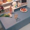 Ins Korean Plaid Tablecloth Strawberry Background Cloth Modern Desk Table Cloth