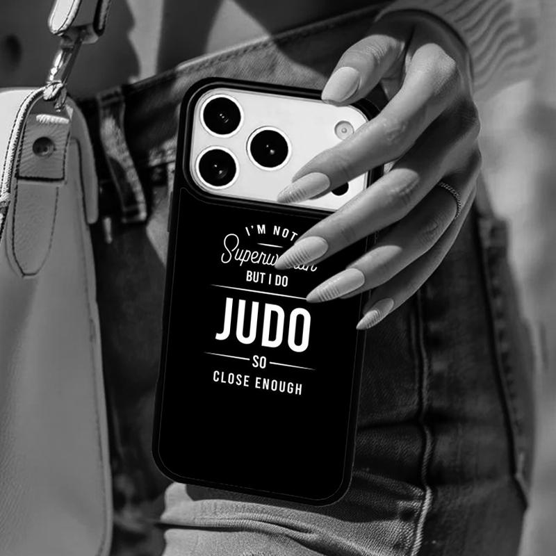 Japan Judo Martial Phone Case For iPhone 17 Air 14 15 13 12 Max Cover For Apple 14 15 16 16e 11 Pro Max Plus