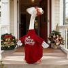 Big White Goose Santa Claus Christmas Porch Decoration and Costume