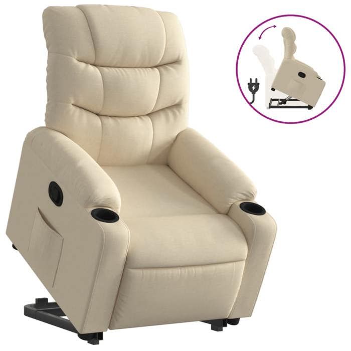 VidaXL Fauteuil Inclinable, Chaise de Relaxation avec Dossier et Repose-pied Réglables, Siège de Salon Salle de Séjour, 3206653