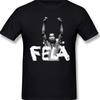 Fela Kuti svart T-shirt kortärmad Alla storlekar S till 345XL XZ561