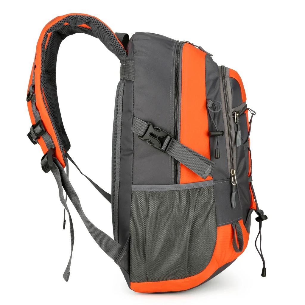 35L Tactical Mountaineering Bag, Large Capacity Outdoor Travel Bag, Waterproof Reflective Backpack