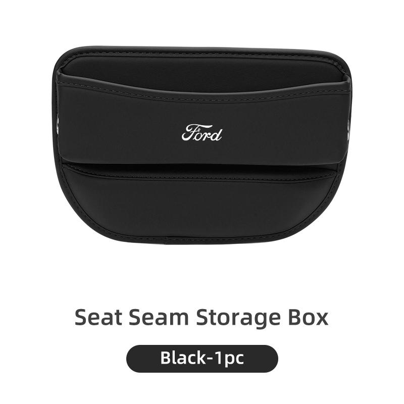For Ford Car Seat Gap Storage Box Universal Auto Seat Crevice Organizer Escort KA Flex Everest KA Expedition Falcon Fusion