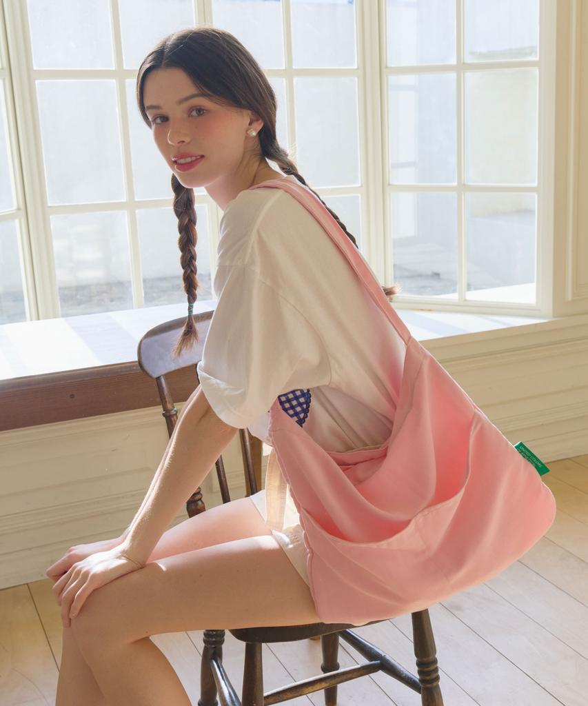 Benetton Easy Shoulder Bag - [Pink]