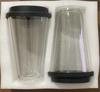 Multi-colored Creative Double-layered Glass Cups with High Borosilicate for Wholesale