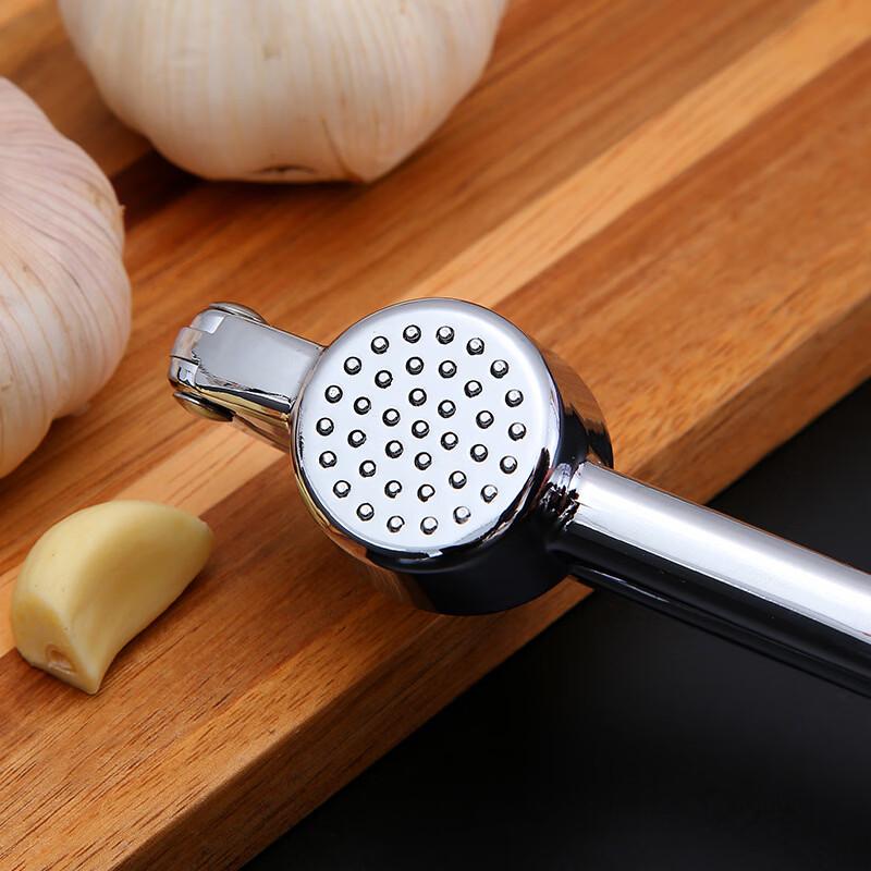 Zhishun Manual Zinc Alloy Garlic Press Set