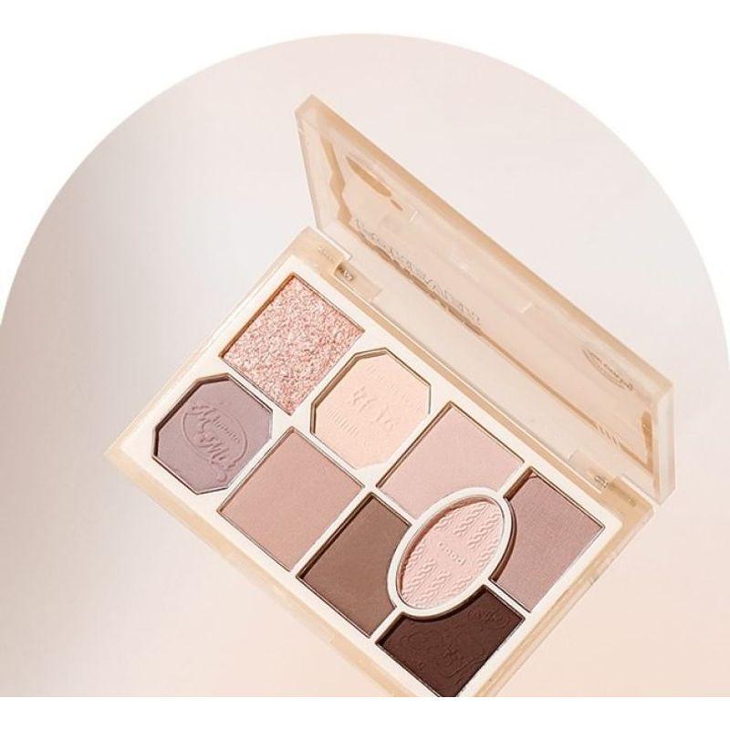 Xixi - Dark Rice Light Eyeshadow Palette - Pink Garden