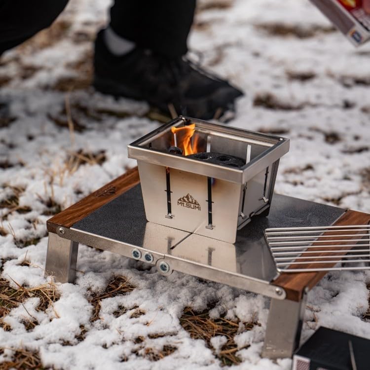 PerfectGrill Micro PerfectGrill micro Schneller Grill für eine Person Mt.SUMI (Gerade) / (Gerade) / Grill, Faltbar, Kompakt, Taschenformat, Einzelperson,