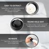 4 PCS Car Tissues Holder, Car Cup Holder Refillable Travel Tissues Tube With Facial Tissues, Portable Cylinder Round Tissue Boxes Container Decor For