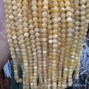 Natural Beige Jade Round Loose Beads - Popular DIY Jewelry Accessories