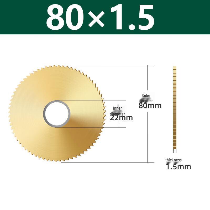 

Jun Ding Ying Cobalt-Titanium HSS Saw Blade Milling Cutter
