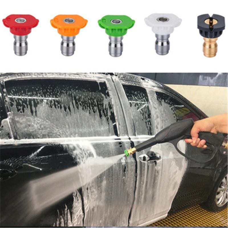 1/4" High Pressure Washer Wand 3000 Psi Car Wash Foam Spray Short Wand With Nozzle