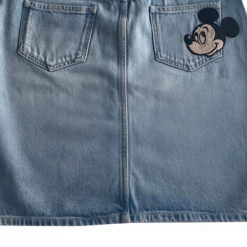 GUCCI Denim Short Skirts Women's Blue 539778-XDAZ3-4048