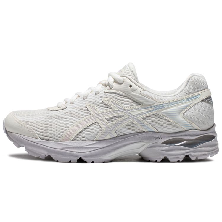 

Asics Gel-Flux 4 Outdoor Fabric Synthetic Leather Durable Breathable Rebound Low-Top Gel Trail Running Shoes Women sneaker White 1012A523-112 37