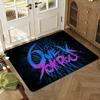 O-ONE OK ROCK Floor Mat Soft Thickened Absorbent Non-Slip Bedroom Living Room Door Mat Home Decor Flannel Rugs