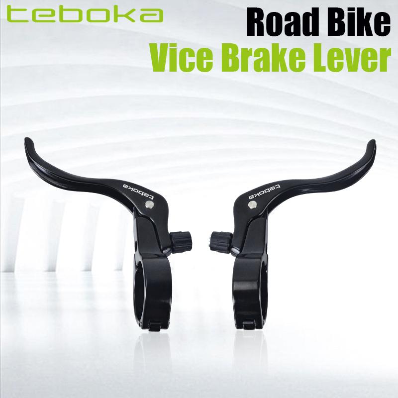 TEBOKA Road Bike Auxiliary Brake Handle Caliber 31.8mm Aluminum Alloy Curved Handle Brake Lever Bicycle Hand Brake