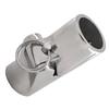 Fresh Pole Railing Mast Canopy Connectors Swivel Coupling Tube Pipe Pull Pin Boat Hardware Accessories 25Mm