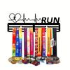 1pc 14.17 X 4.52 Inch Letter Metal Medal Display Hook, Wall Mountable Storage Rack for Sports Commemorative Plaques Honors