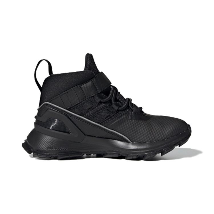 adidas Rapidarun Run Atr El K Mid Top Kids' Running Shoes Black Kids' EH0685