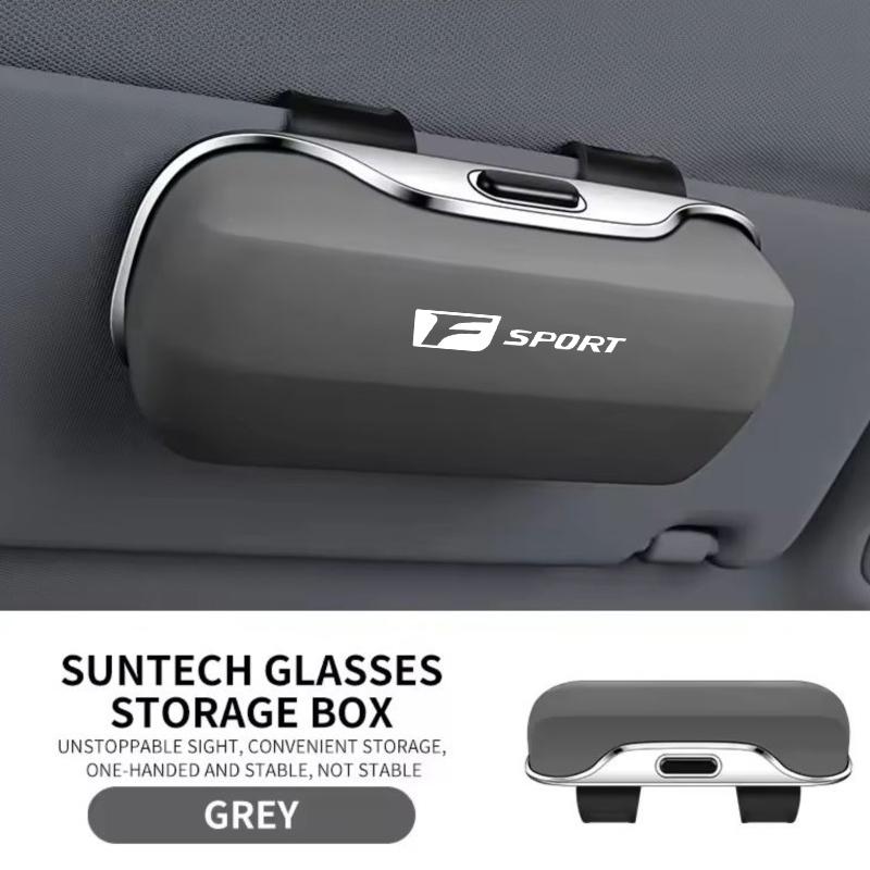 Lexus F SPORT CT ES GS NX IS250 IS200 CT200h GS300 grill Logo Key Cover Accessories Car Visor Sunglasses Glasses Case Clip Box
