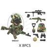 Figurine de acțiune cu mini cărămizi Forțele Speciale Navy Seals Soldați Moderni KSK SSO Blocuri de Construcție Jucării pentru Copii WM6147