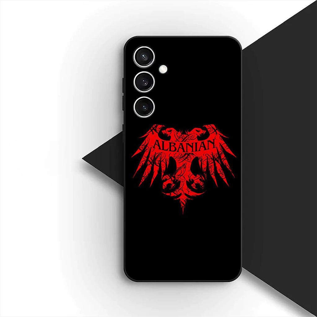 Casing for Xiaomi Redmi Note 13 14 Pro Plus ProPlus 14C 13C Pro+ 5G Phone Cover Protective Case Albania Albanians Flag