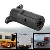 7 Way to 6 Way Flat Blade Trailer Towbar Towing Plug Adapter Connector 12V US Plug