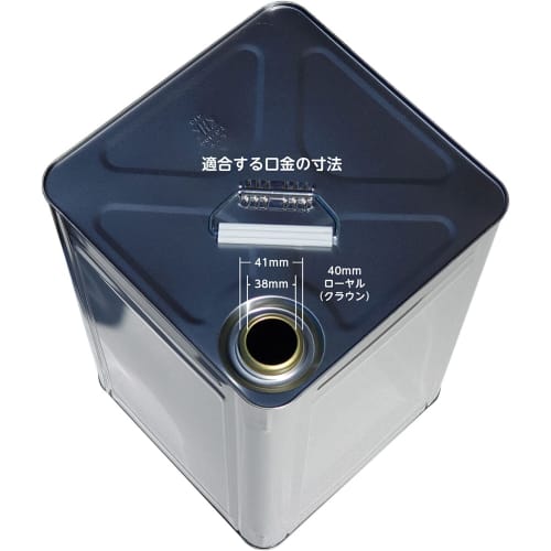 40mm Royal 18L Can/Pail Can Flap Poly Spout, Pack of 2