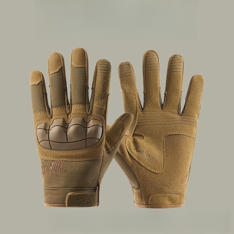 Outdoor Men s Training Touch Screen Protective Gloves Windproof Non-slip and Wear-resistant Cycling Fitness Gloves Full Finger M