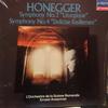 LP-skiva HONEGGER LORCHESTRE DE LA SUISSE Symfoni nr. 3 Liturgique Symfoni ZAL8650 London Records 1985 Storbritannien Klassisk Begagnad