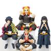 14 Styles Demon Slayer Anime Figure Kyojuro Rengoku Action Figure Giyu Tomioka Kimetsu No Yaiba Figurine Kochou Shinobu Figure