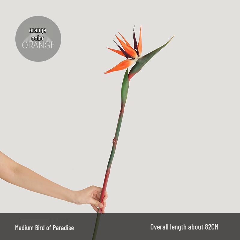 Premium Scorpion Tail Phoenix Bird of Paradise New Year Decorative Faux Flower Arrangement