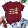 Amaze Unisex T-Shirt Project Hail Mary Rocky Inspired Sci Fi Shirt Short Sleeve Graphic T Shirts Funny Space Quote Tshirt Tops