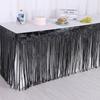 Colorful Table Skirt Tablecloths  For Party Birthday Gatherings Holiday Wedding Decorations