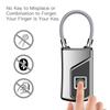 L1 Smart Biometric Fingerprint Lock Usb Rechargeable Anti theft Security Padlock Waterproof For Luggage Case Door