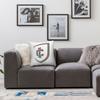 Ithaca College Logo Pillowcase Polyester Linen Velvet Pattern Zip Decor Throw Pillow Case Room Cushion Cover