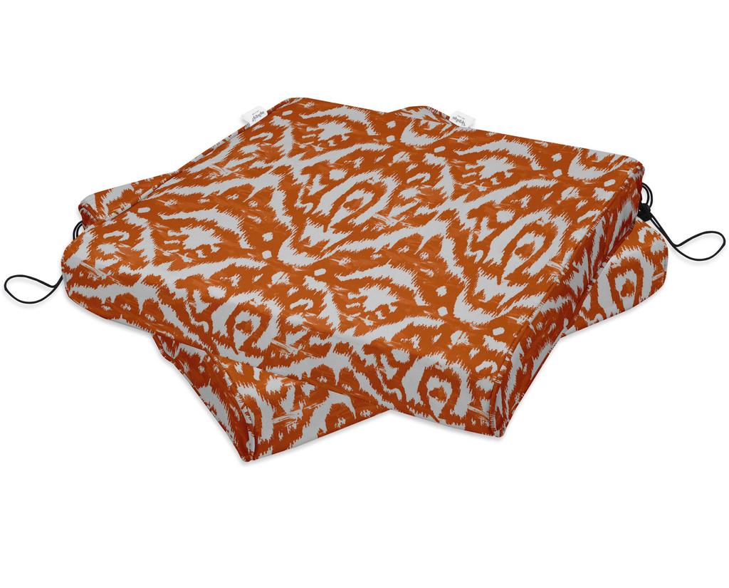Vargottam Perfect Outdoor Indoor Square Corner Seat Cushions Water-Resistant Lounge Chair 18.5" X 16" Home Office Patio Furniture