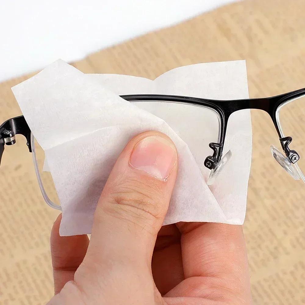 Individual Packing Cleaning Cloth Portable High Quality Glasses Cleaner Eyewear Cloth Len Phone Screen Cleaning Wipes Wholesale