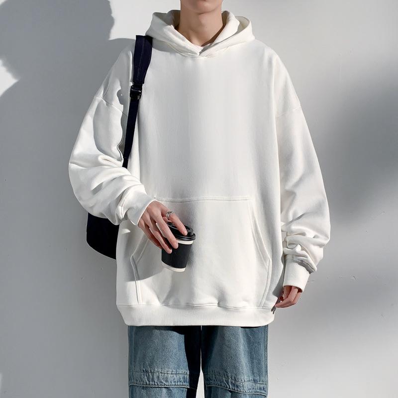 Kapüşonlu Hırka Rahat Sweatshirt Erkek Sonbahar ve Kış Erkek Çift Ceket Genç Giyim