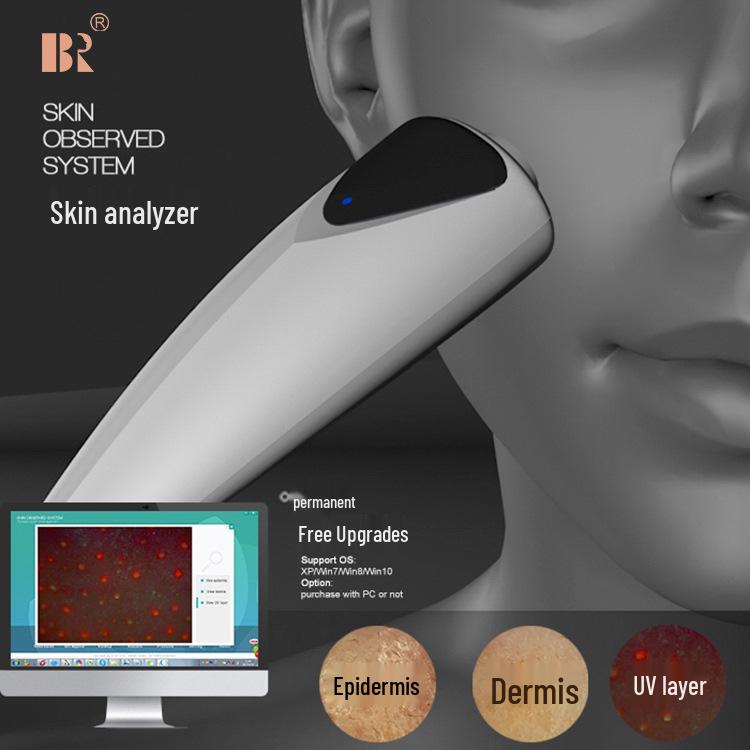 Smart Skin Analyzer: Facial Oil, Moisture, and Pigment Test Instrument
