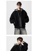 Men's American Hipster Two-Piece Cotton-Padded Jacket: Winter Hooded Streetwear Coat